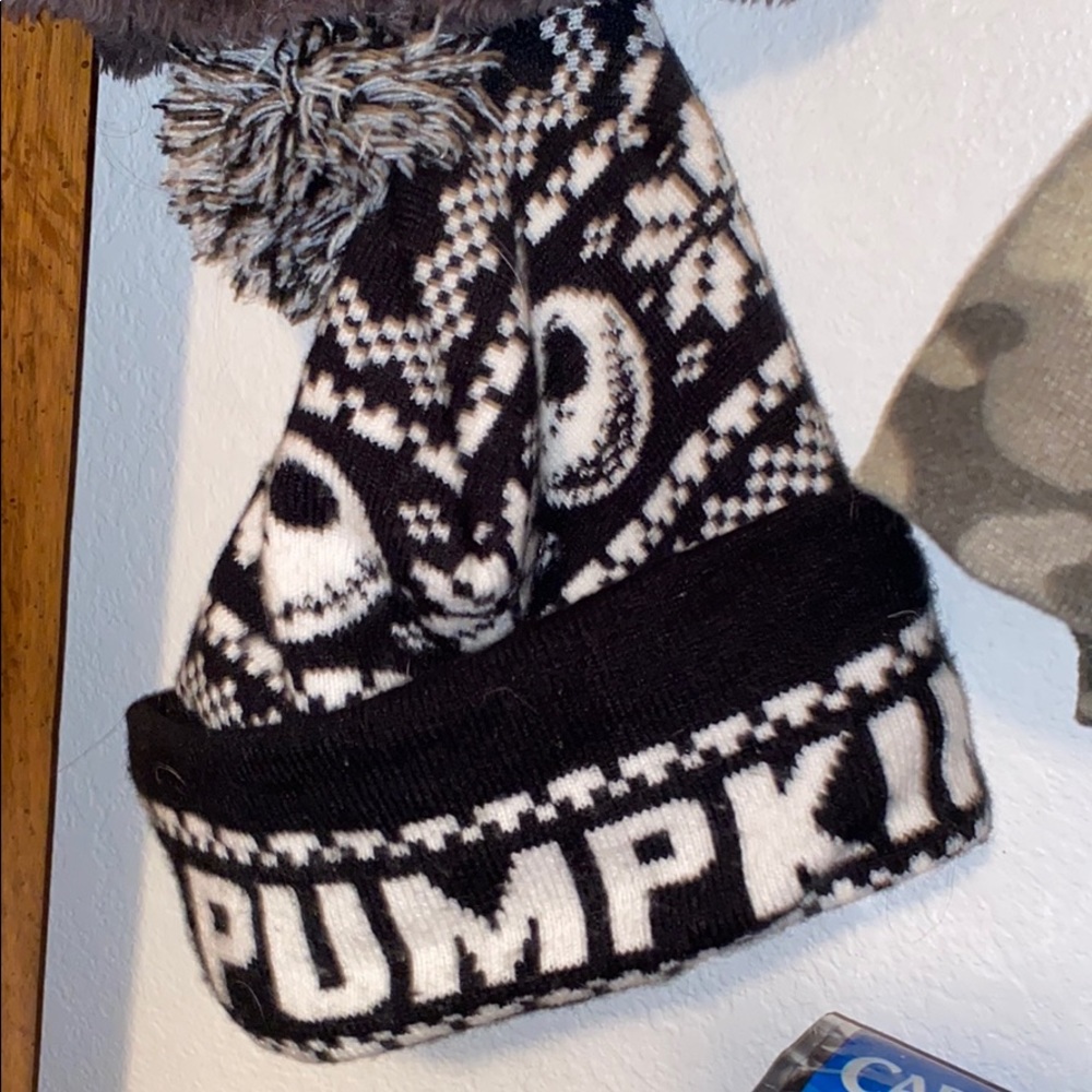 Nightmare before Christmas pumpkin king beanie